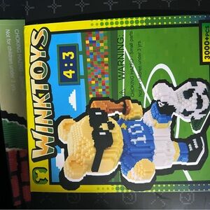 Soccer Bear Building Block Set